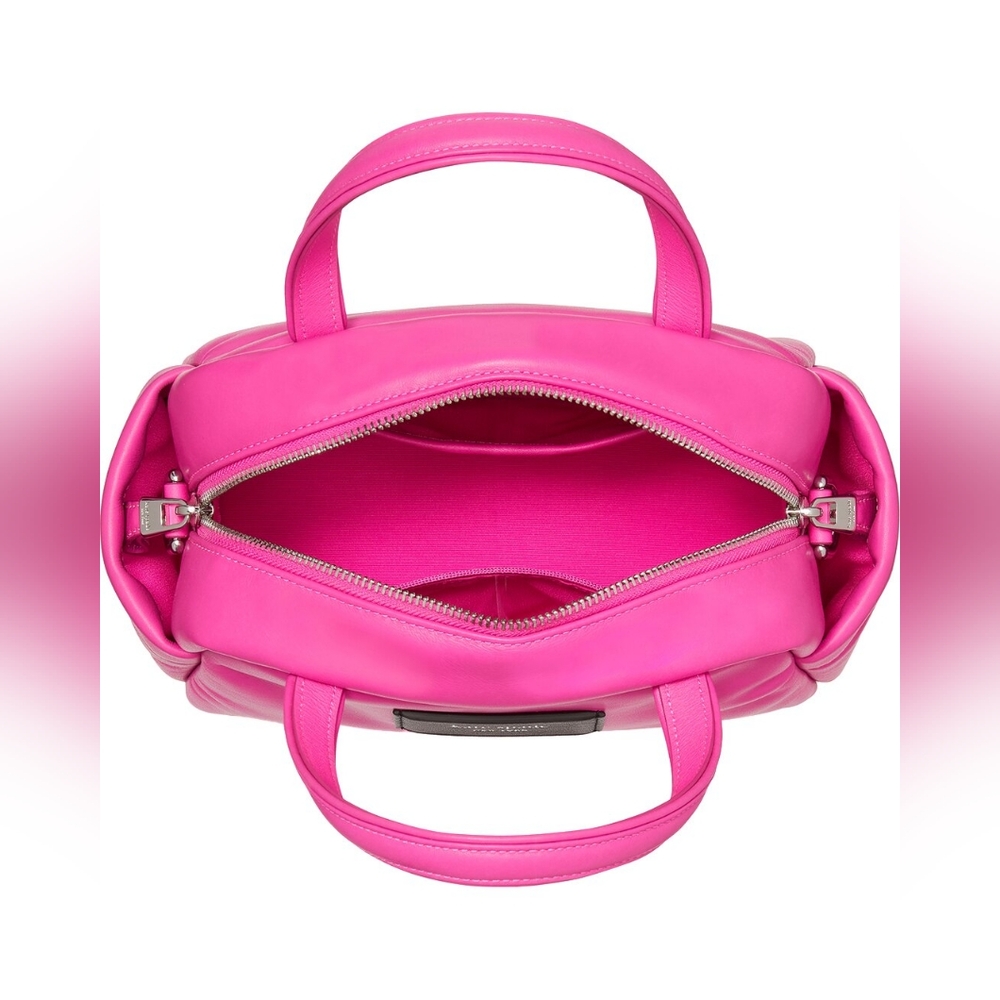 NWT Kate Spade Pink Puffy Smooth Leather Crossbody Sachel - Picture 5 of 6